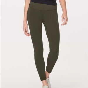 Lululemon Align II Pant -  Size 2, Dark Olive